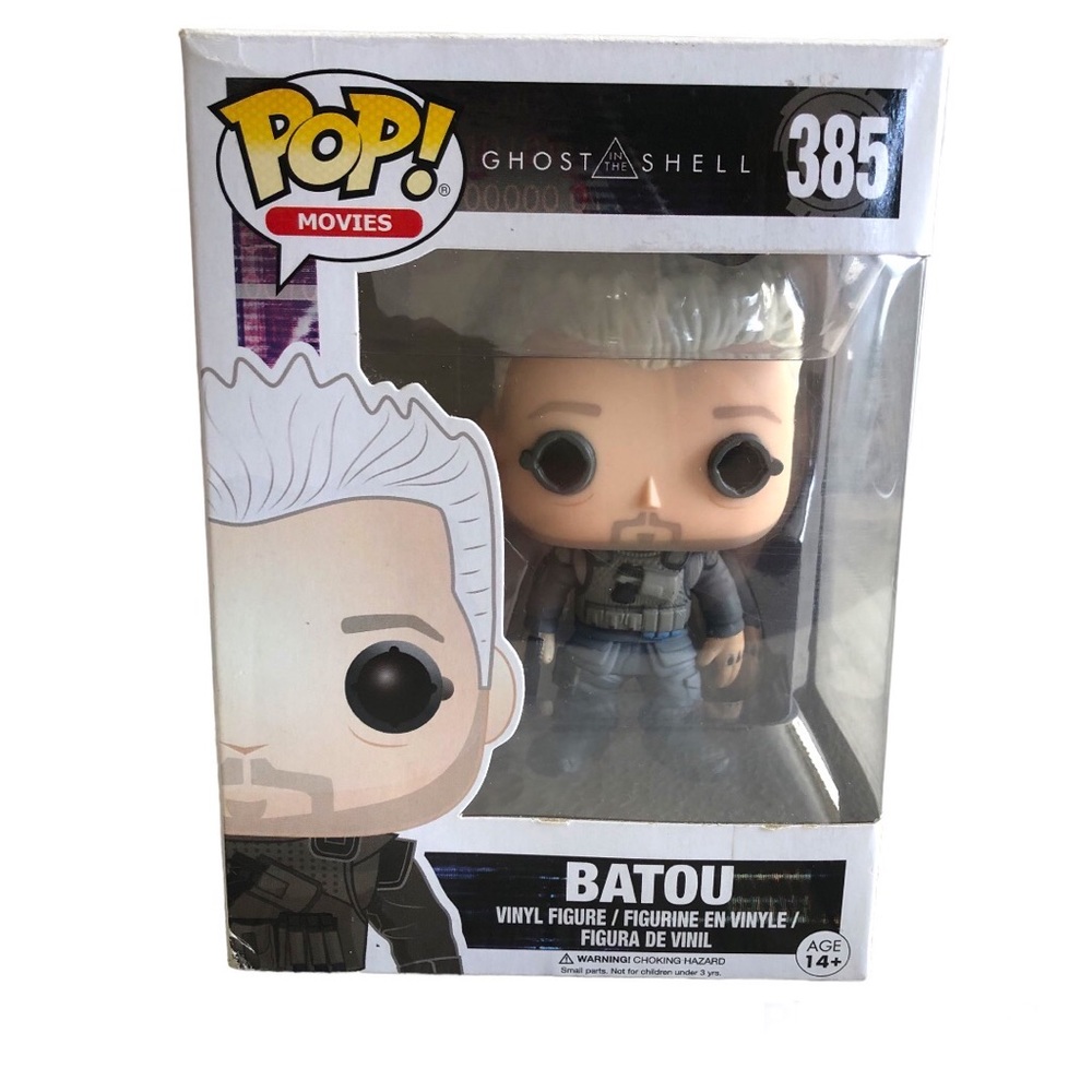 Funko Pop! Movie Ghost in the Shell Batou Vinyl Figure #385